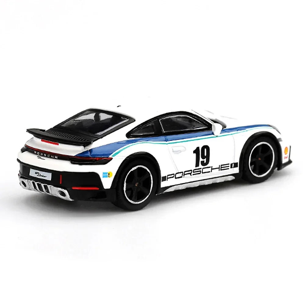 Mini GT 1:64 Porsche 911 Dakar Rally 1974 RHD – Diecast Scale Model Car Collectible | Classic Off-Road Racing Edition