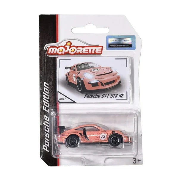 Majorette Porsche Edition 911 GT3 RS - 1:64 Scale (Pink) - Jaiman Toys