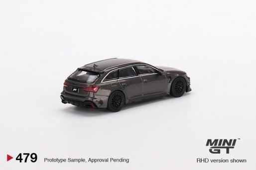 MiniGT - 479 - ABT Audi RS6-R Daytona Grey - Jaiman Toys