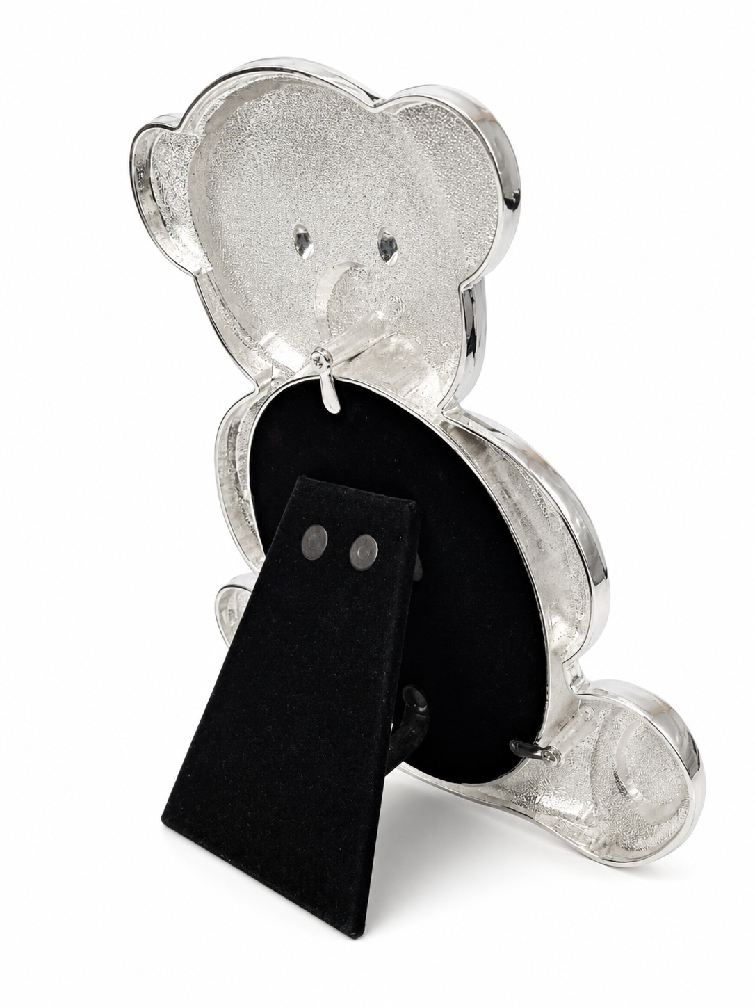 Momentz Teddy Bear Baby Photo Frame 3.5 x 5 Inch | Cute Bear-Shaped Decorative Picture Frame for Kids & Nursery Décor