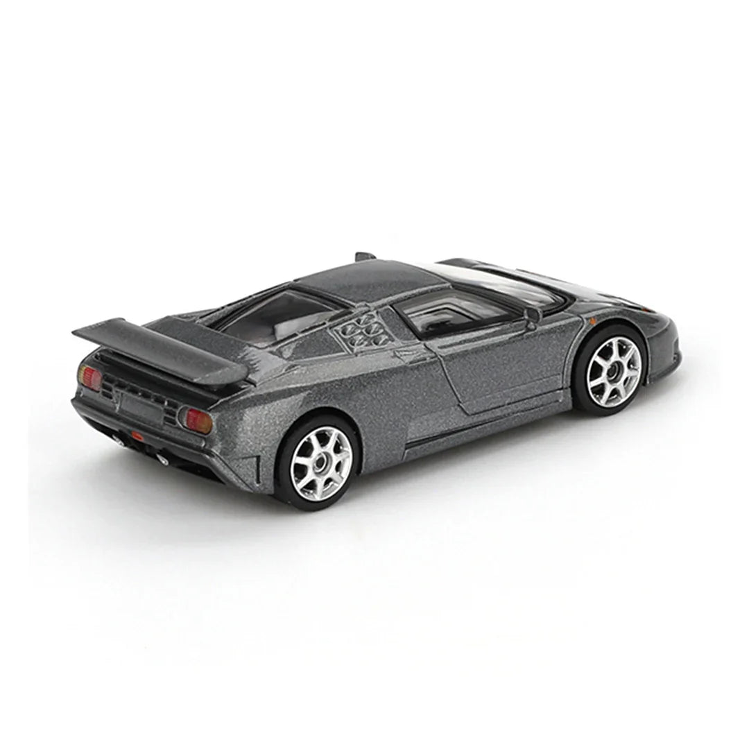 MINI GT Bugatti EB110 Super Sport – Grigio Scuro | 1:64 Scale Diecast Model Car - Jaiman Toys