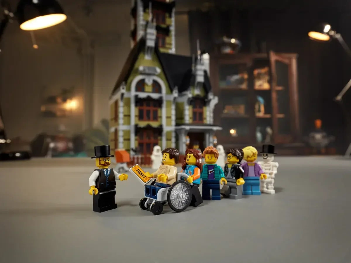LEGO 10273 Haunted House Building Kit (3,231 Pieces)