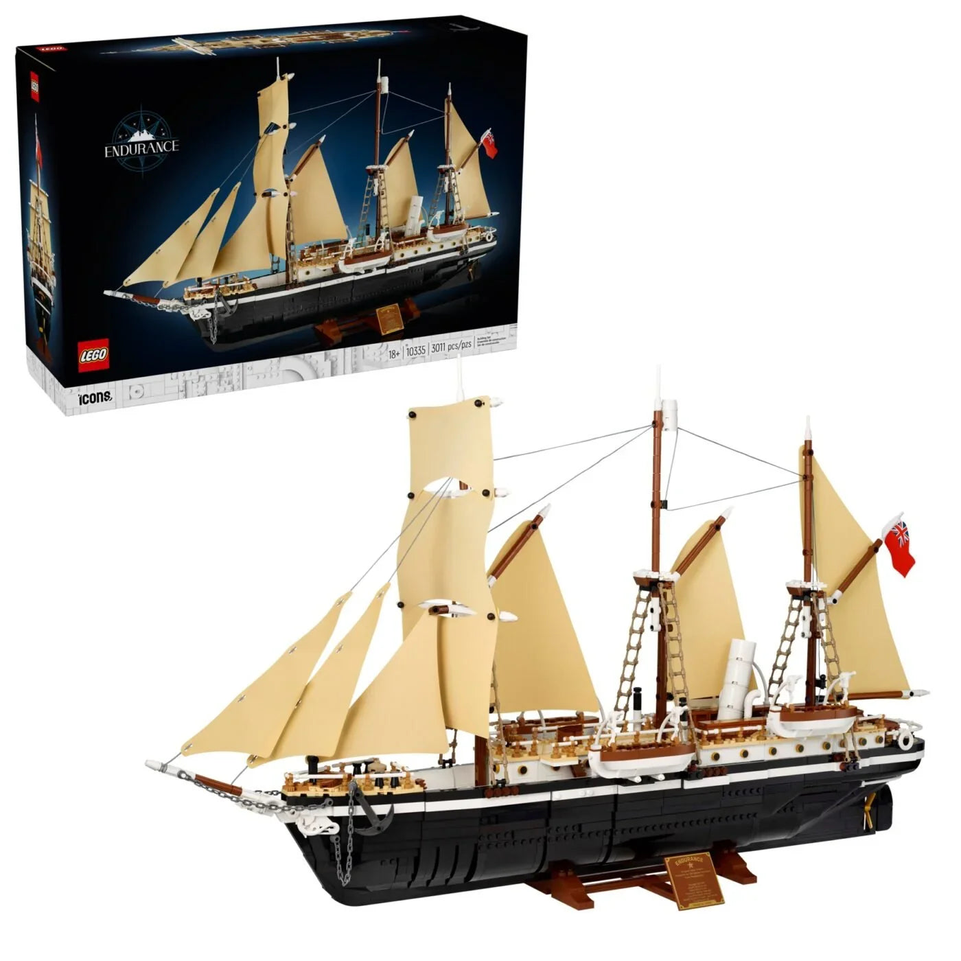 LEGO Icons 10335 The Endurance 3,011-Piece Ship Model – Jaiman Toys