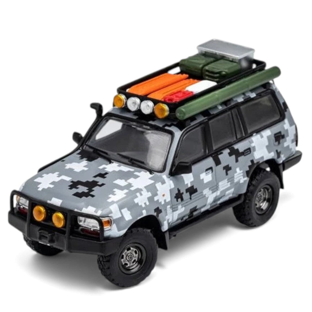 GCD 1:64 Toyota Land Cruiser 80 – LHD KS-014-182 | Digital Camo Off-Road Edition