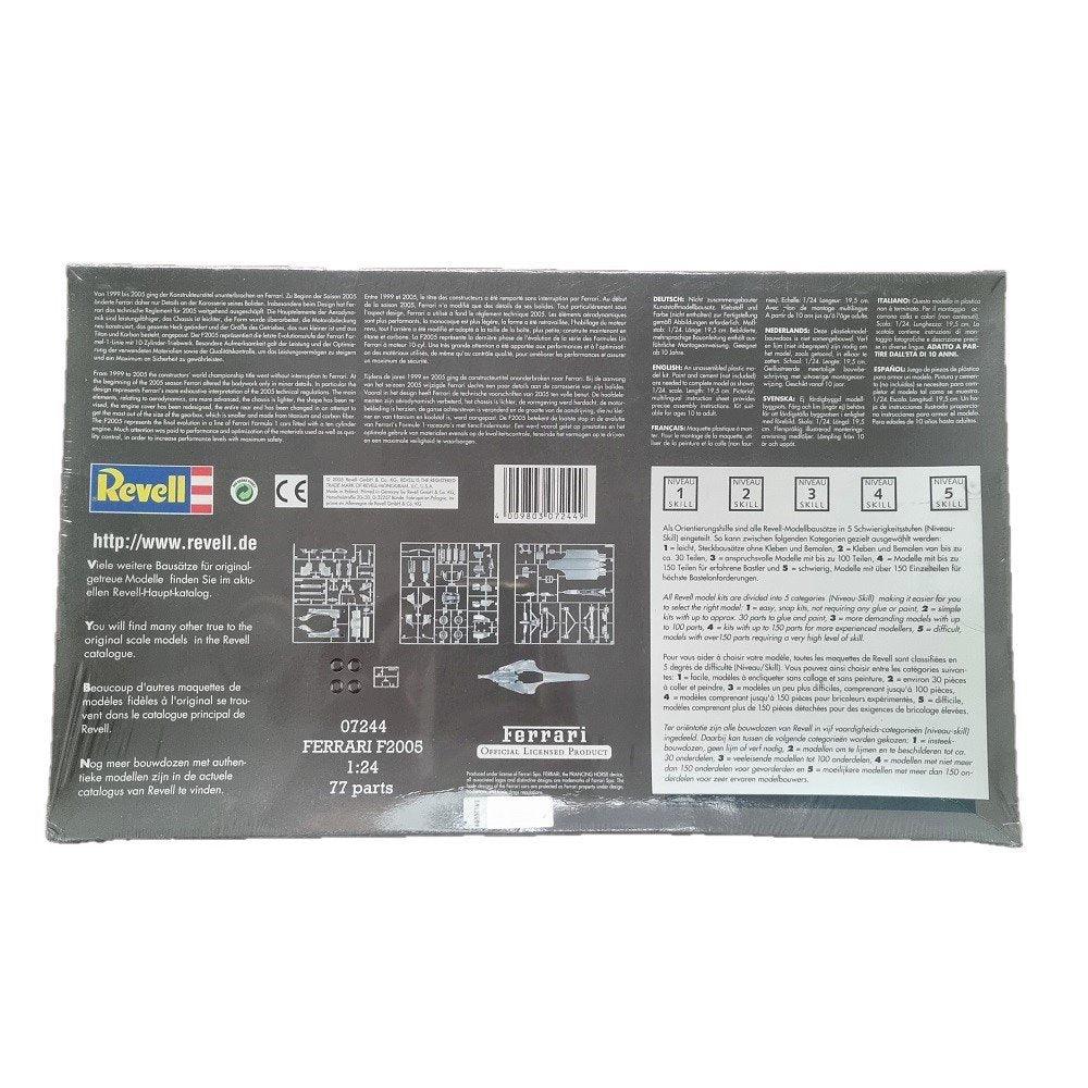 Revell Ferrari F2005 1:24 Scale Plastic Model Kit 07244 - Jaiman Toys