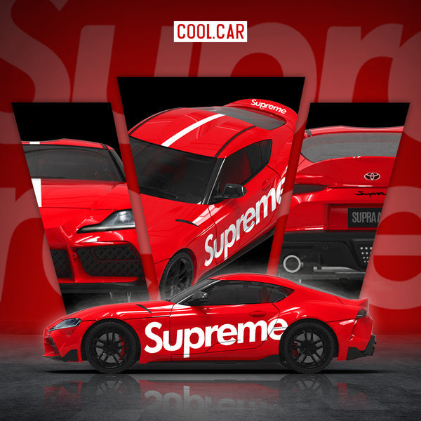 Cool Car 1:64 Toyota Supra A90 Supreme Edition Diecast Model Car with Figure – Limited Collector's Edition