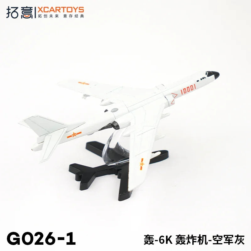 XCARTOYS 1/64 PLA Xian H-6K Strategic Bomber - Air Force Grey - Jaiman Toys