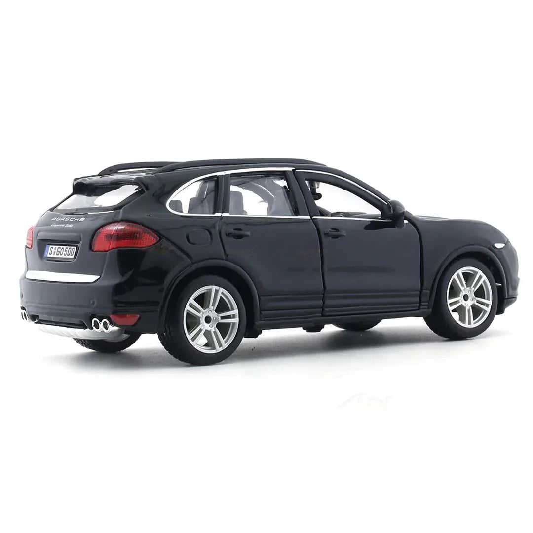 Porsche Cayenne Turbo Black 1:24 Scale Diecast Model Car by Bburago – Official Licensed SUV Collectible - Jaiman Toys