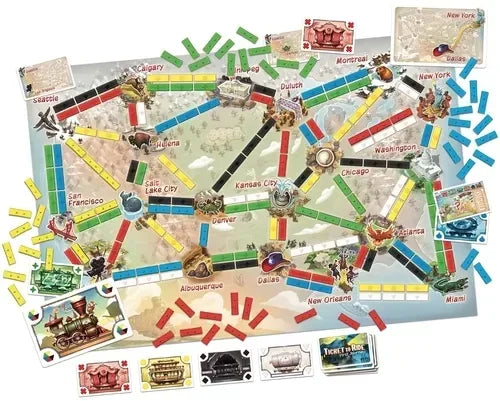 Ticket to Ride First Journey Board Game - Jaiman Toys