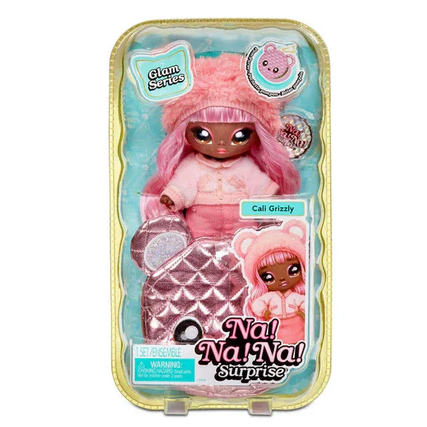 Na! Na! Na! Surprise CALI GRIZZLY Glam Series 2-in-1 Soft Fashion Doll - Jaiman Toys