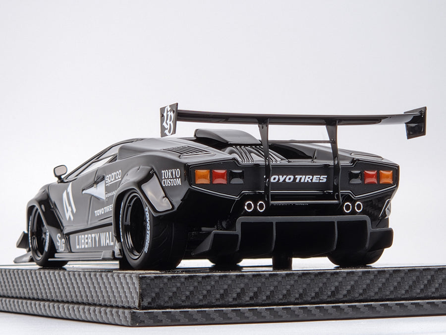Vision64 1:64 Lamborghini Countach LBWK Liberty Walk White Diecast Scale Model Car