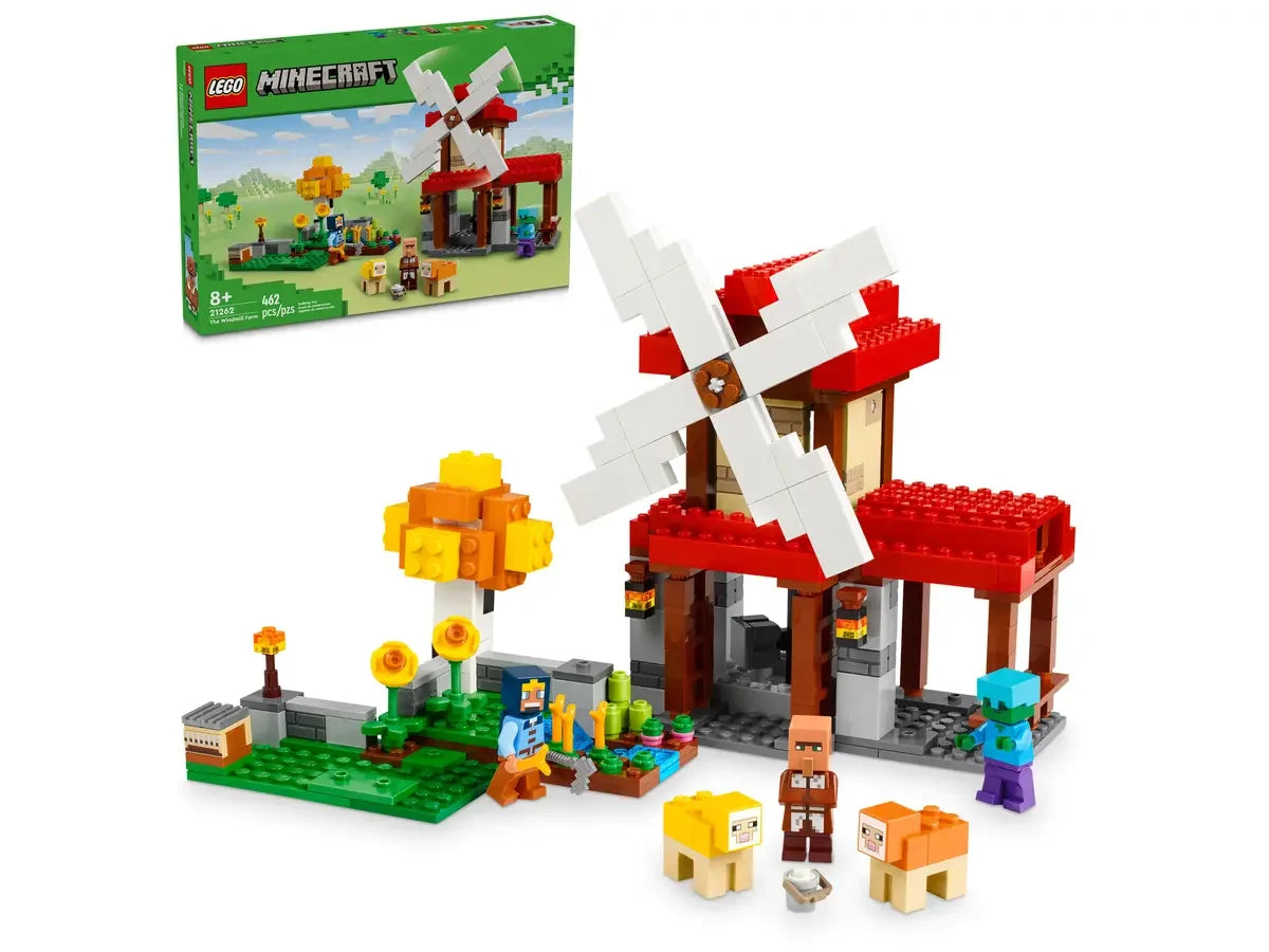 LEGO Minecraft The Windmill Farm Video-Game Set Gift 21262 Building Blocks Toys for 8+ Gift for Boys and Girls - Jaiman Toys