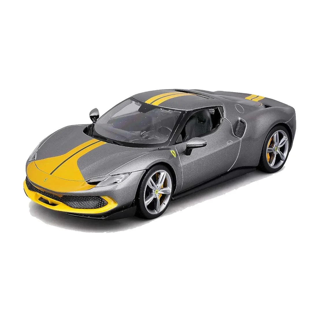 Bburago Shell Racing Legends 1:41 – Ferrari 296 GTB – Bburago Bluetooth RC Car: - Jaiman Toys