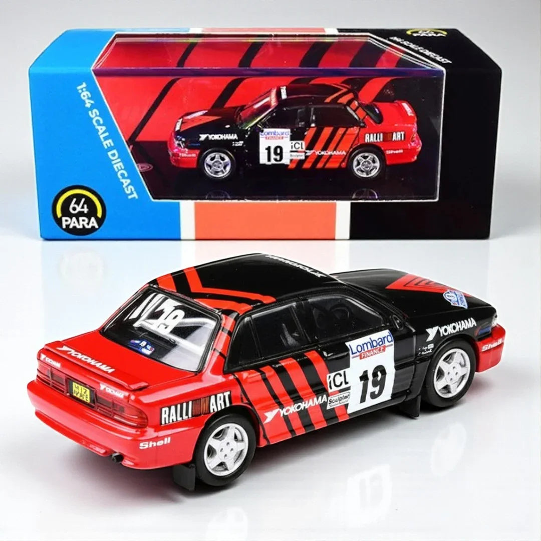 PARA64 1:64 Mitsubishi Galant VR-4 #19 Lombard RAC Rally 1992 Diecast Model Car (PA65101)