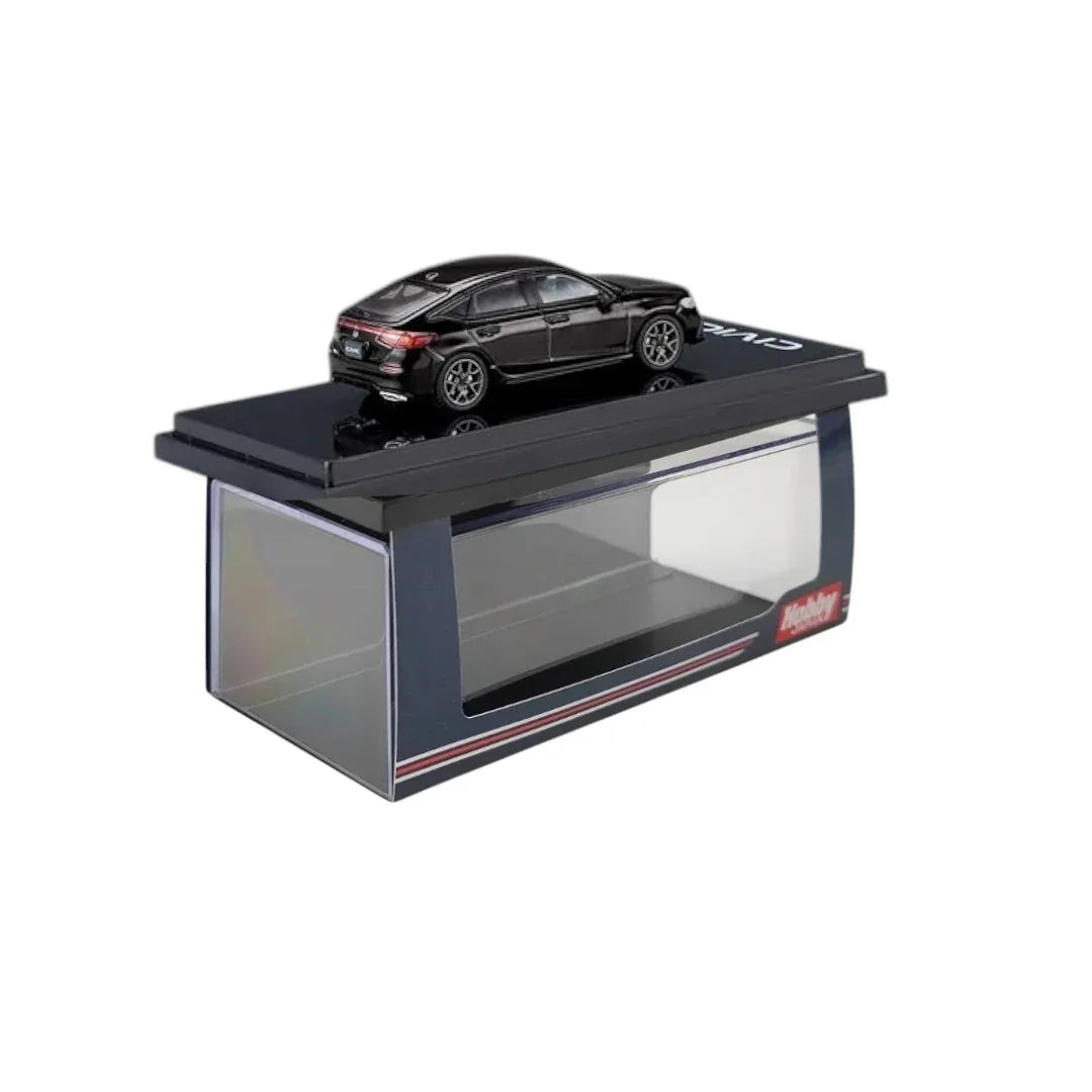 Hobby Japan 1:64 HJ641046BBK Honda Civic 50 Anniversary Run Forever FL1 Crystal Black Diecast Scale Model Car - Jaiman Toys