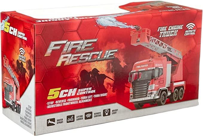 Breatoi Fire Rescue Truck with Remote Control Multi Color - Jaiman Toys