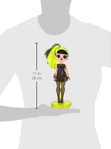 L.O.L. Surprise! OMG Remix Rock Bhad Gurl Fashion Doll with 15 Surprises Including Drums, Outfit, Shoes, Stand, Lyric Magazine, and Record Player Playset - Jaiman Toys