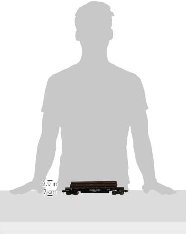 Williams by Bachmann Pickering Lumber Company Operating Log Dump Car – O Scale 3-Rail Freight Car