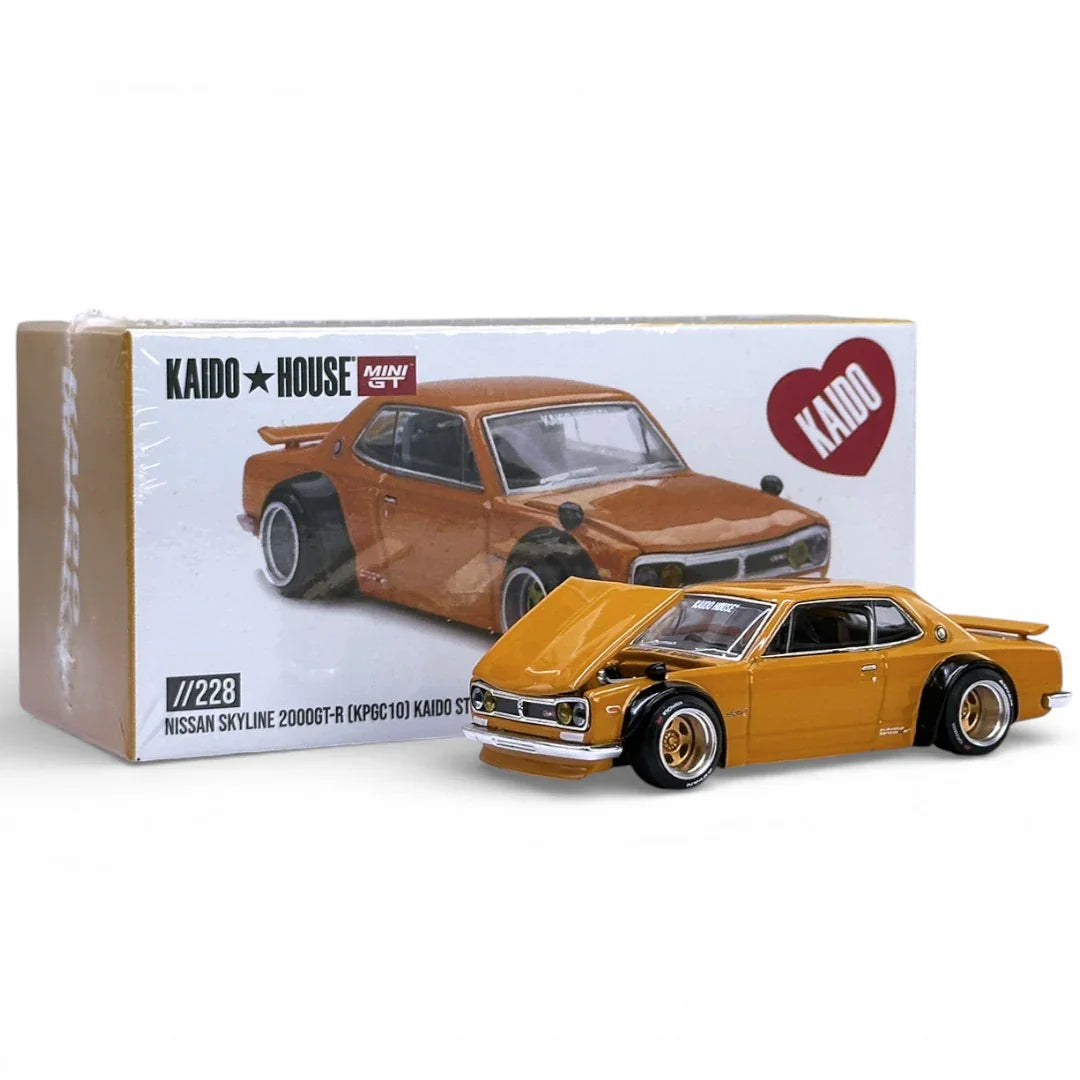 Kaido House x Mini GT 1:64 Nissan Skyline 2000GT-R (KPGC10) Kaido
