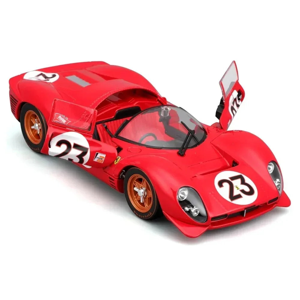 Bburago 1/24 Scale Ferrari 330 P4 Daytona 1967 Diecast Car Model for 14+ Year - Jaiman Toys