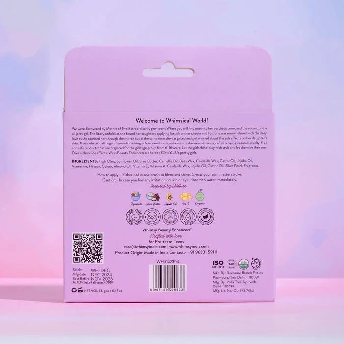 Whimsy Lip Candies Pack of 2 - Jaiman Toys