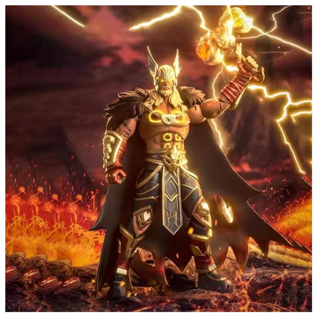 ZD Toys Marvel Super War Thor | GamerVerse | 1:10 Scale Action Figure | Collectible Action Figure