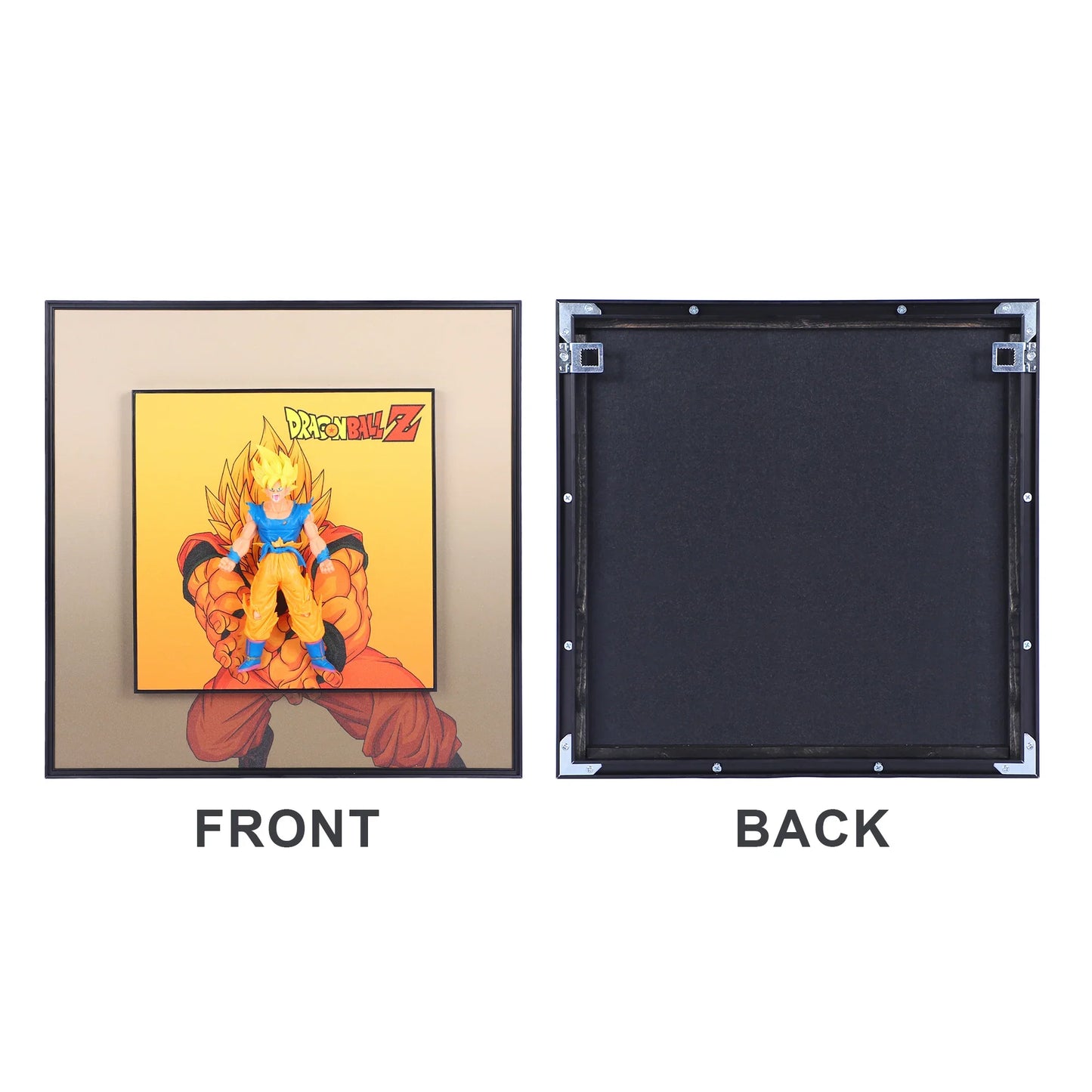 3D Demon Slayer Action Figure Decorative Wall Frames – 40x40 cm | Perfect for Racing Enthusiasts | Eye-Catching Room Decor | Ideal Gift for Bike Lovers & Collectors - Jaiman Toys