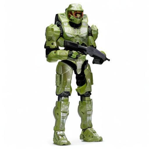 HALO 6.5” Spartan Collection – Master Chief Highly Articulated, Poseable with Weapon Accessories - Scaled to Play & Display-HLW0018