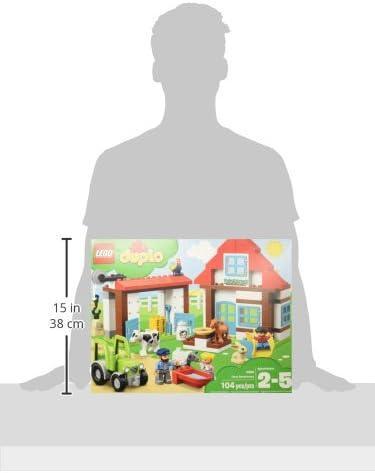 LEGO 10869 Duplo Town Farm Adventures (104 Pcs) – Educational Building Blocks Set for Kids 2–5 Years
