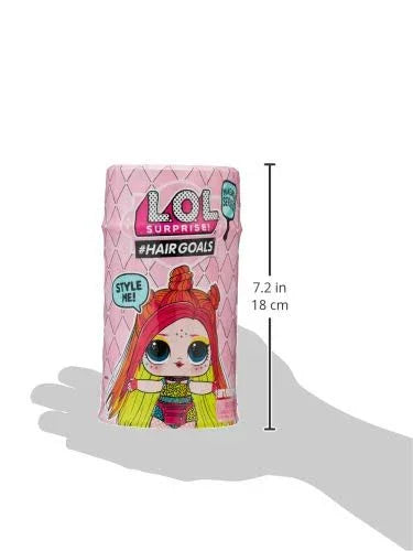 L.O.L. Surprise 557067 Hairgoals Doll Makeover Series 2 with 15 Surprises, Multicolor - Jaiman Toys
