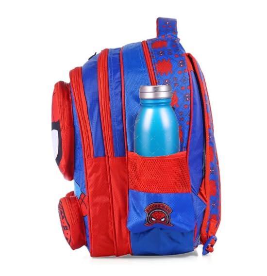 STRIDERS Spider-Man 16-Inch Premium Kids School Bag Lightweight, Trendy Backpack for 3 to 5 Year - Jaiman Toys