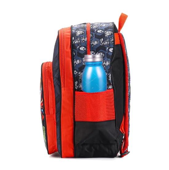 STRIDERS Avengerrss 18-Inch School Bag with Spacious Compartments & Stylish Design - Jaiman Toys