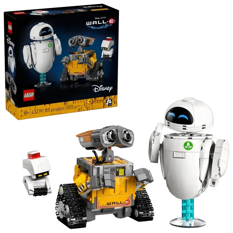 LEGO Disney Pixar WALLE & EVE 43279 811 Piece Display Set - Jaiman Toys