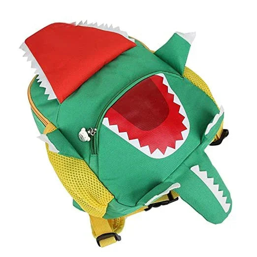 Children's school bags, kids cute cartoon crocodile school bag, preschool children's fashion school bag, travel backpack - Jaiman Toys