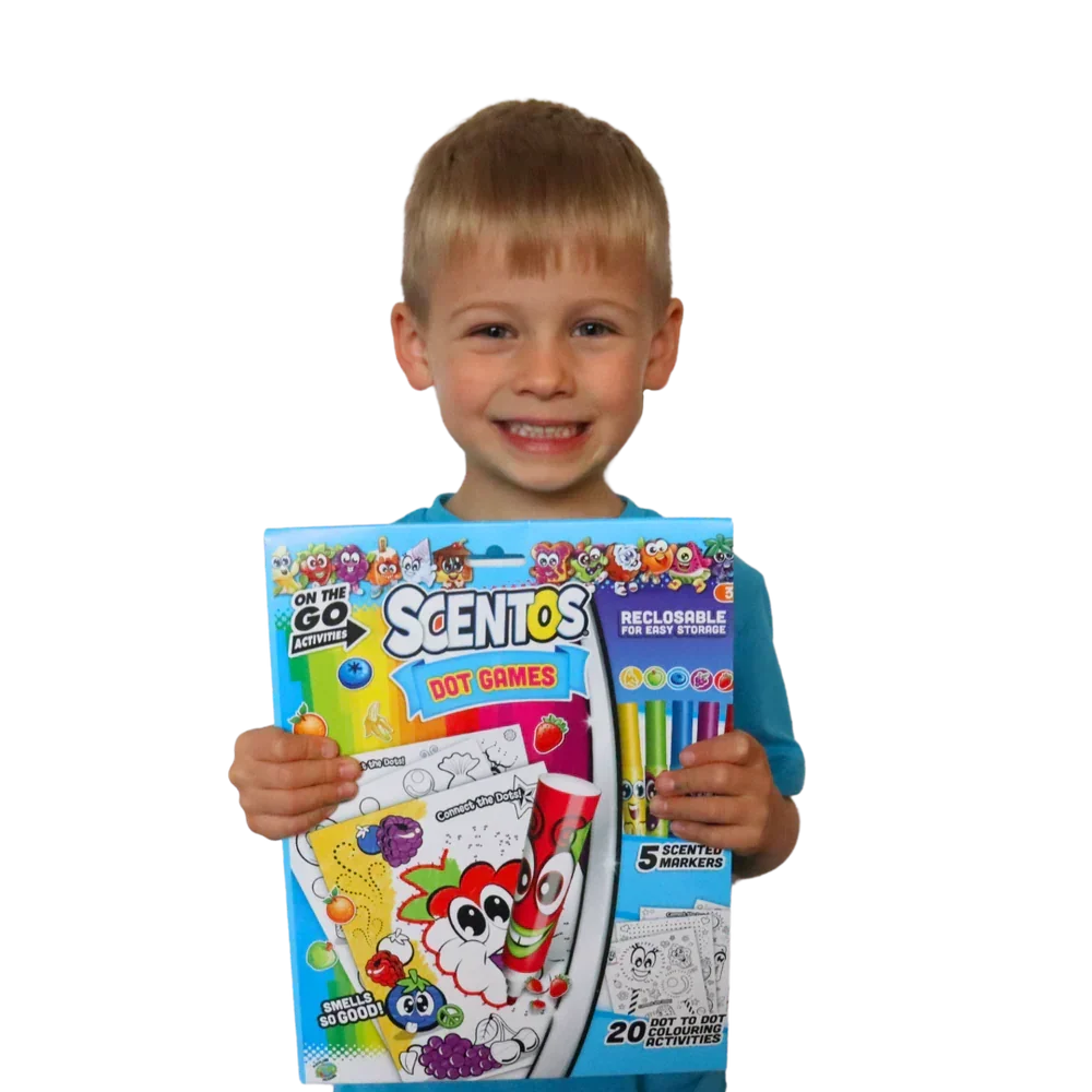 Scentos On The Go Dot To Dot Activity Set - Jaiman Toys