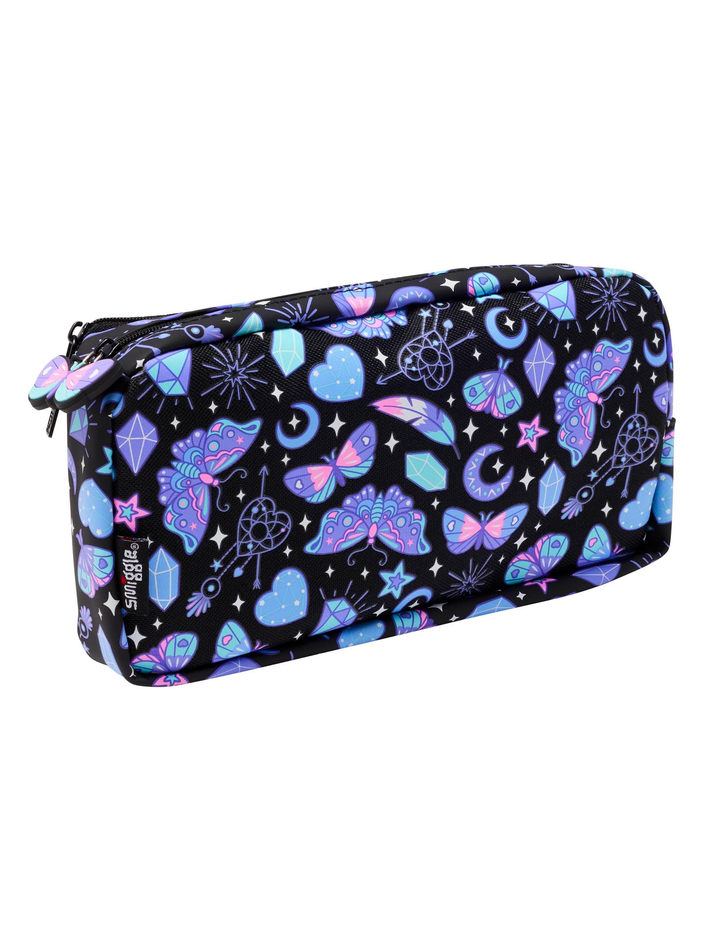 Smiggle Butterfly Pencil Case Pouch For Kids - Jaiman Toys