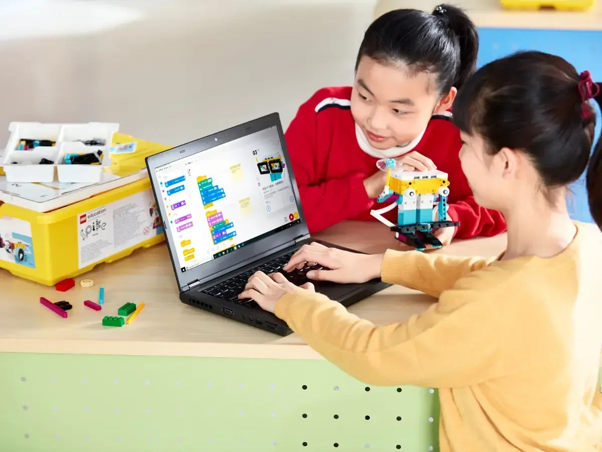 LEGO Education 45678 SPIKE™ Prime Set STEM Robotics Kit for Middle School Coding & Engineering