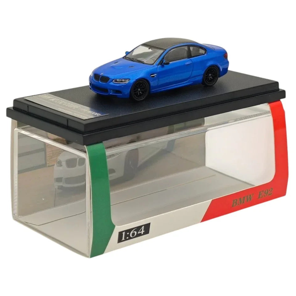 Fine Model 1:64 BMW M3 Coupe E92 – Blue– Die-Cast Car Model Toy Collectible