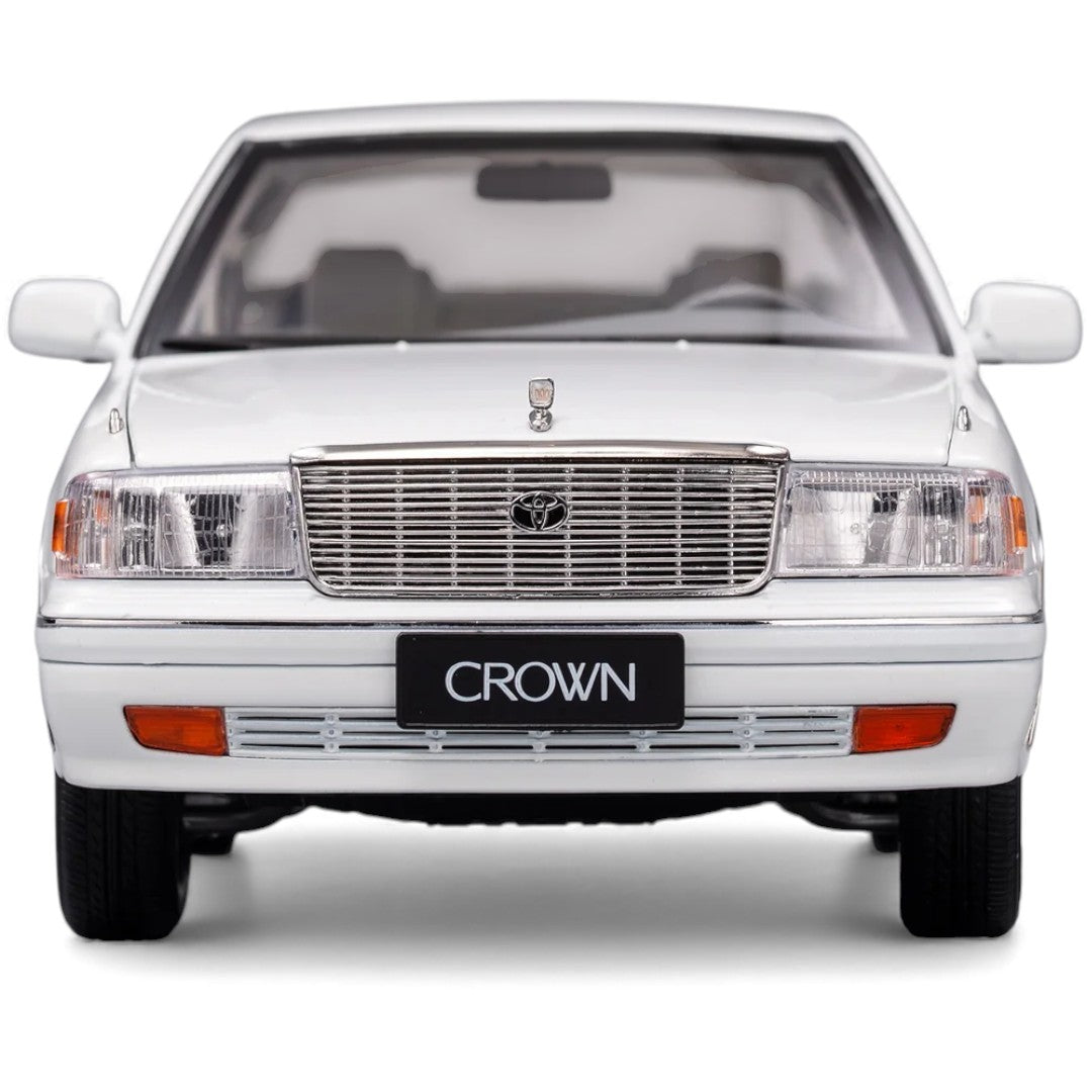 GCD 1:64 Toyota Crown JZS155 – LHD White| Premium Diecast Model Car