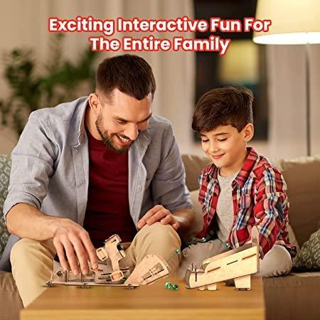 Smartivity Pot Shot Marble Launcher STEM DIY Fun Toys, Educational & Construction based Activity Game for Kids 8 to 14, Birthday Gifts for Boys & Girls, Science Engineering Project, Made in India - Jaiman Toys