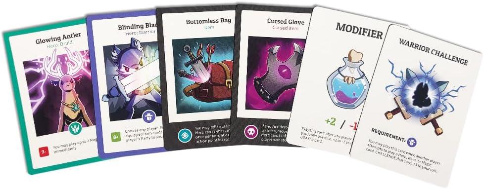 Here to Slay Warriors & Druids Expansion Pack Board Game - Jaiman Toys