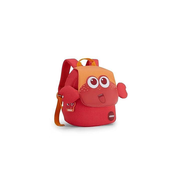 American Tourister Coodle 3.0 Backpack 01 β Craby Orange | Stylish & Spacious - Jaiman Toys