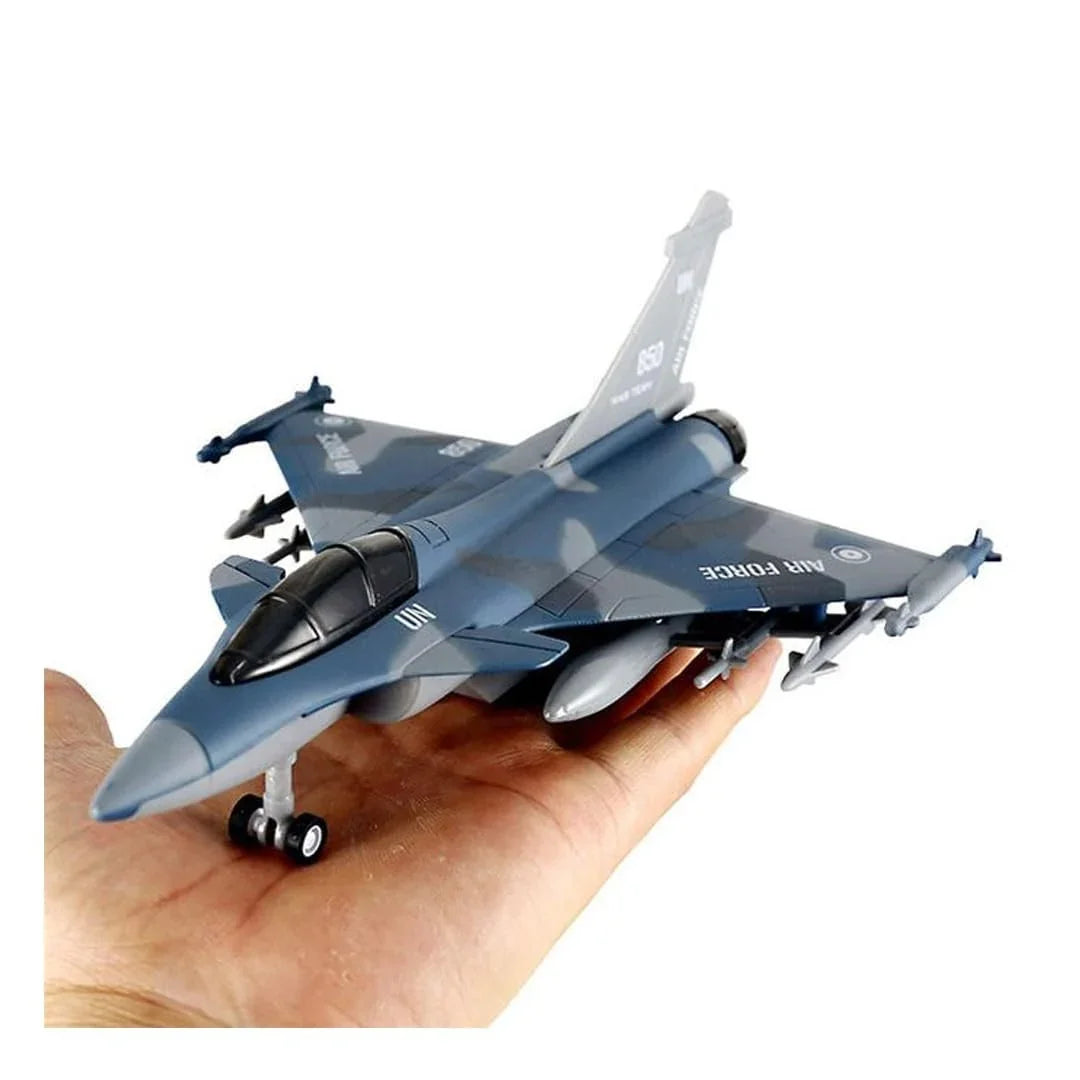 Airplane 1:50, Fighter Aeroplane Toy Faithful with Many Details l Set with Basic Accessories - Colours May Assorted 1 Piece - Jaiman Toys