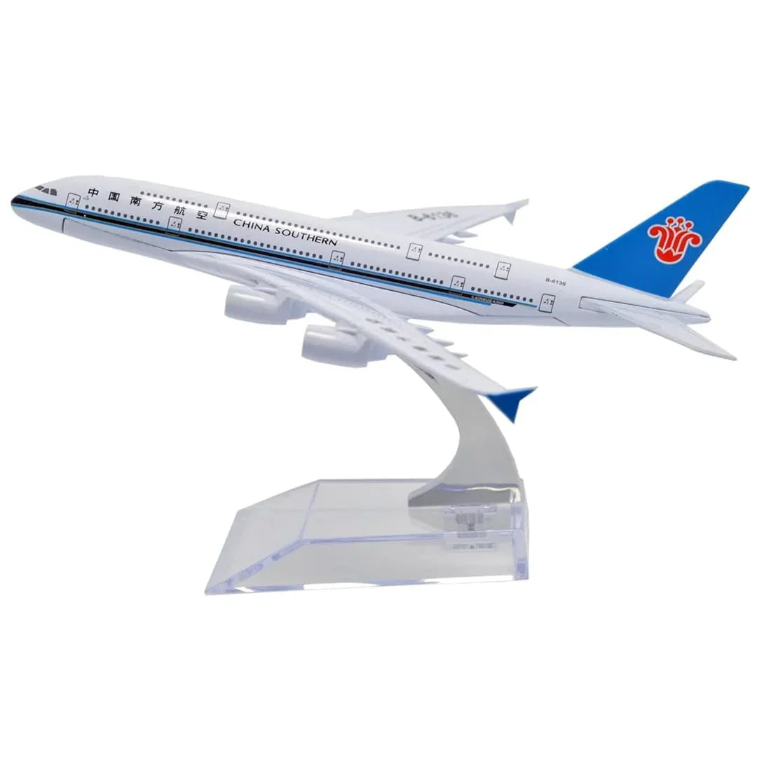 Breatoi 1:400 Die-Cast Aircraft Model Collection (16 cm) with Display Stand – International Airline Jet Showpieces