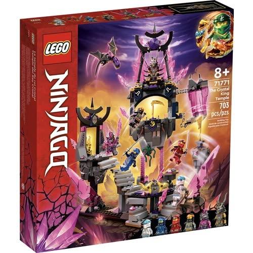LEGO NINJAGO The Crystal King Temple 71771 Building Kit (703 Pieces) - Jaiman Toys
