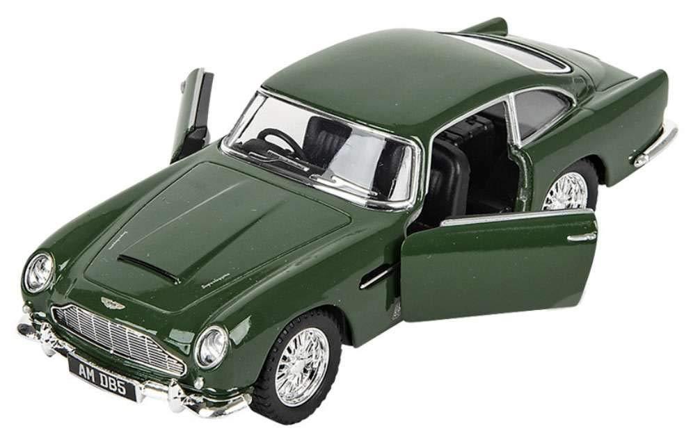 KiNSMART Aston Martin DB5 – 1:38 Scale Die-Cast Pullback Model Car – Collectible Toy Car - Green - Jaiman Toys