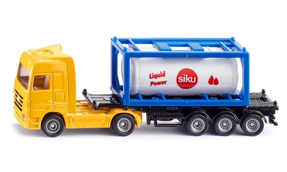 Siku 1795 Model Lorry with Tank Container (New Pc but packaging old n Damage)