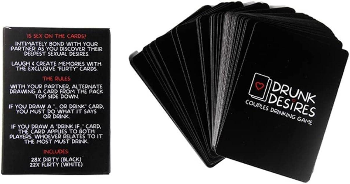 Drunk Desires Couple's Drinking Game Board Game - Jaiman Toys