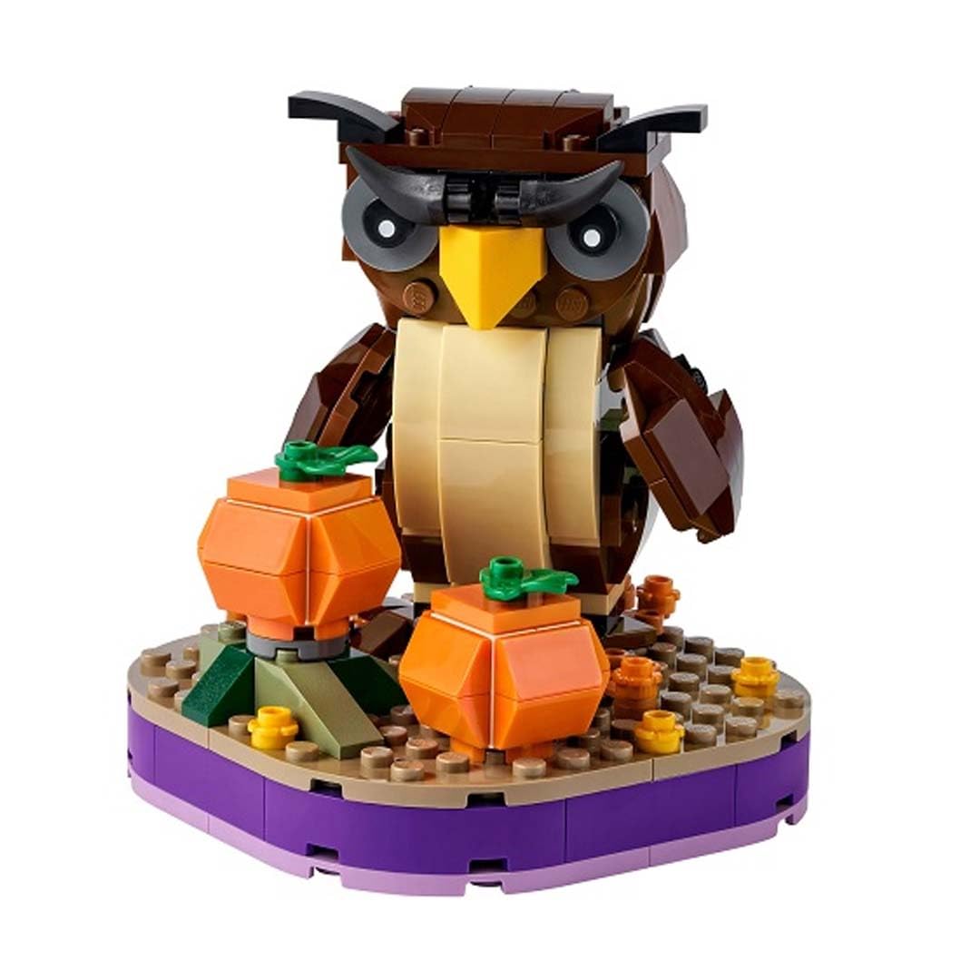 LEGO 40497 Seasonal Halloween Owl & Pumpkins (228 Pieces)