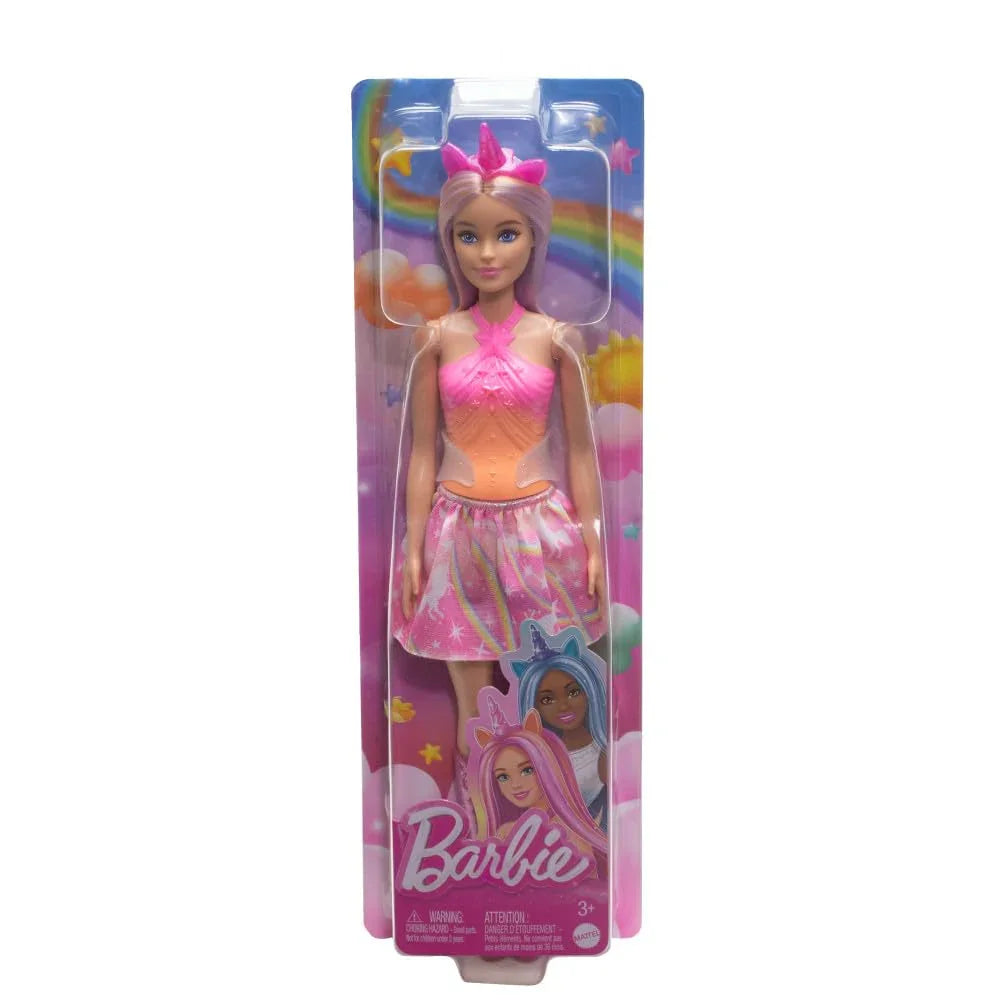 Rainbow Unicorn Doll Barbie Dreamtopia Unicorn Magical Lights